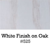 White Finish on Oak